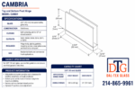 DT Cambria Series Top or Bottom Pivot Hinge - Image 17