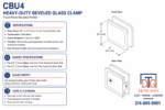 DT HD Beveled Wall Mount Clamp - Image 9