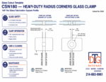 DT Square 180 Degree Glass Clamp - Image 15
