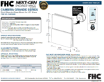 DT Cambria Grande Series Pivot Glass-to-Glass Mount for 1/2" Glass - Image 18