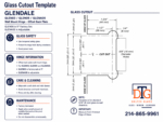 DT Glendale Square 5 Degree Positive Close Wall Mount Offset Back Plate - Image 18