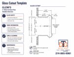 DT Glendale Square 5 Degree Positive Close Wall Mount Hinge Full Back Plate - Image 17
