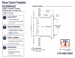 DT Glendale Square 5 Degree Positive Close Wall Mount Hinge Short Back Plate - Image 14