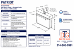DT Patriot Beveled Pivot Hinge L-Wall Mount 3/8" Glass - Image 24