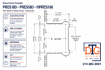 DT Preston Beveled 5 Degree Positive Close Glass To Glass 180 Degree Hinge - Image 11