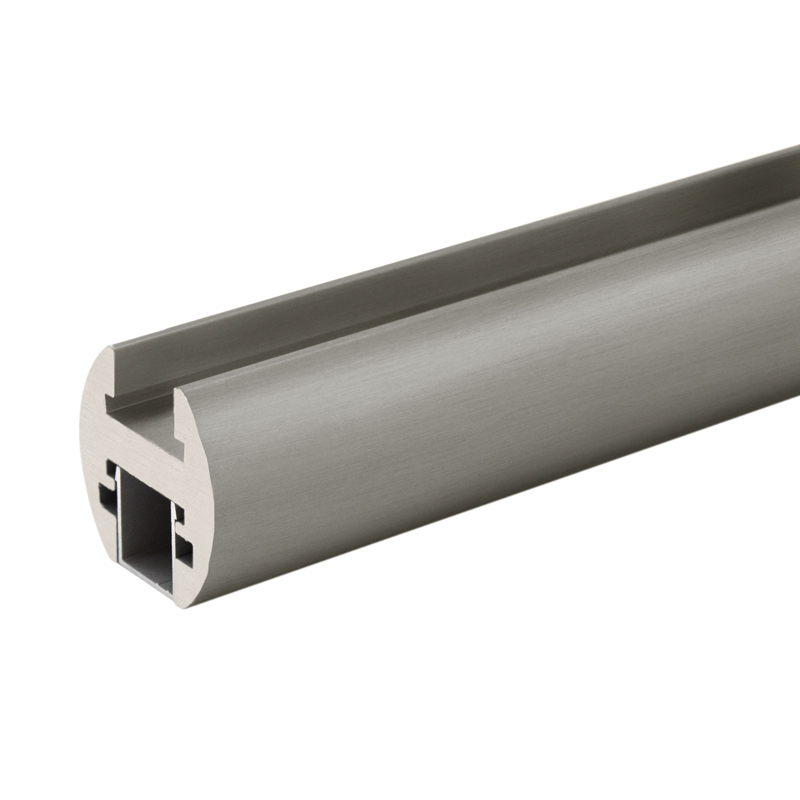 ahk144bn-1rw DT Adjustable Header System 144" For 3/8" and 1/2" Glass - Image 1