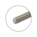 DT M6 x 1.0 Threaded Stud 1-9/16" Length - 10pk - Image 2