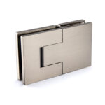 DT Belgrade Adjustable Glass-to-Glass 180 Degree Hinge - Image 4