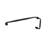 DT 6" x 18" Baroque Pull/Towel Bar Combo for 1/4" to 1/2" Glass - Image 3