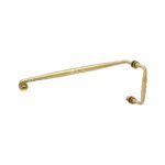 DT 6" x 18" Baroque Pull/Towel Bar Combo for 1/4" to 1/2" Glass - Image 5