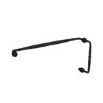 DT 8" x 18" Baroque Pull/Towel Bar Combo for 1/4" to 1/2" Glass - Image 3