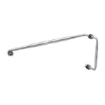 DT 8" x 24" Baroque Pull/Towel Bar Combo for 1/4" to 1/2" Glass