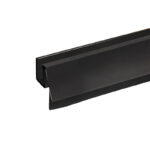 DT Black Premium Bottom Wipe With Drip Rail & Offset Flexible Fin 95" Long - Image 3