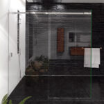 DT Compass Series 180 Degree Sliding Shower Door Kit - Image 6