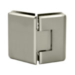 DT Carolina Series 135 Degree Adjustable Glass-to-Glass Hinge for 3/8" to 1/2" Glass - Image 20
