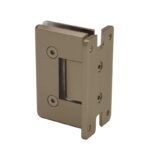 DT Carolina Beveled 5 Degree Positive Close Wall Mount Hinge Full Back Plate - Image 9