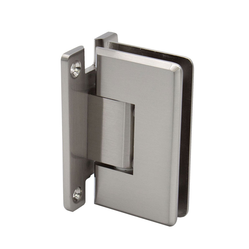 _c_l_clnf5bn-prod-1 DT Carolina Beveled 5 Degree Positive Close Wall Mount Hinge Full Back Plate - Image 1