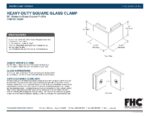 DT Square 90 Degree Glass Clamp - Oil Rubbed Bronze - Image 4
