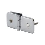 DT Adjustable Glass Clamp Beveled - Wall Mount for 3/8" to 1/2" Glass - Image 8