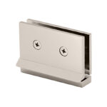 DT Cambria Series Pivot Hinge with Rear Drip Plate for 3/8" Glass - Image 2