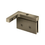DT Cambria Square Pivot Hinge L-Wall Mount 3/8" Glass - Image 6