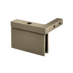 DT Cambria Square Pivot Hinge L-Wall Mount 3/8" Glass - Image 7
