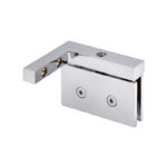 DT Cambria Square Pivot Hinge L-Wall Mount 3/8" Glass - Image 25