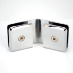 DT Beveled 135 Degree Glass-to-Glass Clamp - Image 2