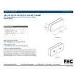 DT Beveled 180 Degree Glass to Glass Clamp - Image 8