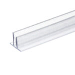 DT Clear Vinyl Double Fin Seal 5/16" Maximum Gap With or Without Tape