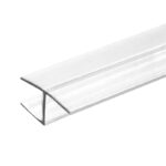 DT Clear "H" Jamb Water Seal In Line Panel (Hard Leg) - Image 3