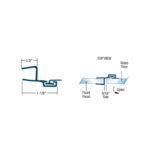 DT Clear Strike/Door Jamb Water Seal - Image 2