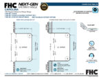 DT Carolina Series 135 Degree Adjustable Glass-to-Glass Hinge for 3/8" to 1/2" Glass - Image 18