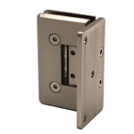 DT Carolina Beveled Adjustable Wall Mount Hinge Full Offset Back Plate - Image 10