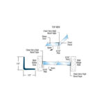 DT Clear 1/2" X 1/2" "L" Jamb With or Without Tape - Image 2