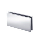 DT Square 180 Degree Glass Clamp with 1 Hole - Brushed Bronze - Image 12