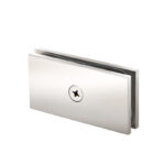 DT Square 180 Degree Glass Clamp with 1 Hole - Brushed Bronze - Image 13