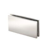 DT Square 180 Degree Glass Clamp with 1 Hole - Brushed Bronze - Image 14