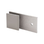 DT Square 'Y' Inline Glass Clamp for Fixed Panels For 3/8" and 1/2" Glass - Image 4