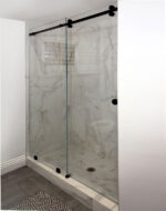 DT Grande Series Denali 180 Deg Sliding Shower Door Kit for 1/2" Glass - Image 3
