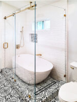 DT Grande Series Denali 180 Deg Sliding Shower Door Kit for 1/2" Glass - Image 20