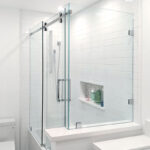 DT Grande Series Denali 180 Deg Sliding Shower Door Kit for 1/2" Glass
