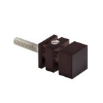 DT Single Sided Square Knob for Towel Bars - M6 X 1.0 Thread - Image 4