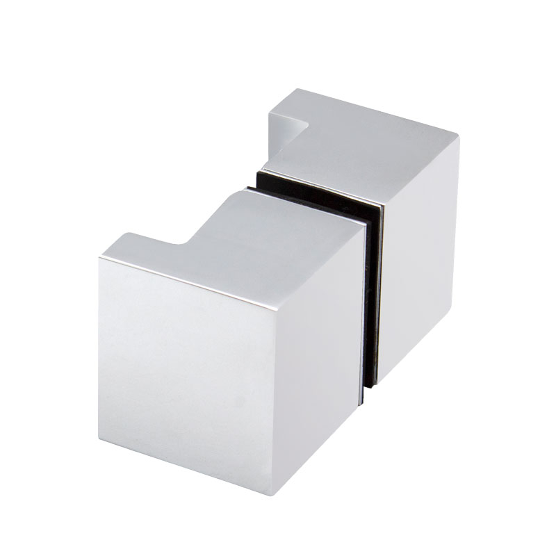 dksq3ch-1w_1 DT Square Back-to-Back Shower Door Knob/Finger Pull - Image 1
