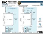 DT Carolina Beveled Wall Mount Hinge Short Back Plate - Image 30