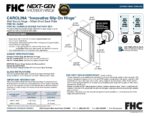 DT Carolina Beveled Wall Mount Offset Short Back Plate - Image 6