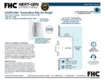 DT Carolina Beveled 5 Degree Positive Close Short Offset Back Plate Wall Mount Hinge - Image 11