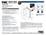 DT Carolina Beveled 5 Degree Positive Close Wall Mount Hinge Full Back Plate - Image 21