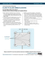 DT Pasadena HD Beveled Glass To Glass 180 Degree Hinge - Image 17