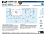 DT Patriot Grande Pivot Hinge with Attached U-Clamp for 1/2" Glass - Image 20